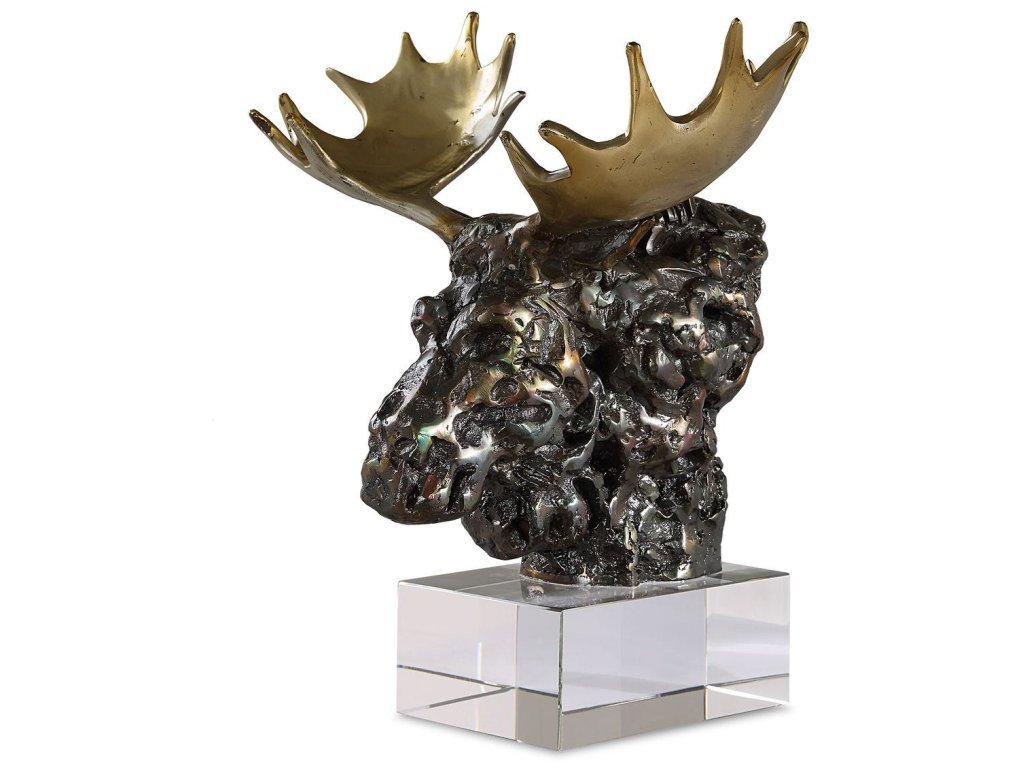 Moose Bust, Sculpture