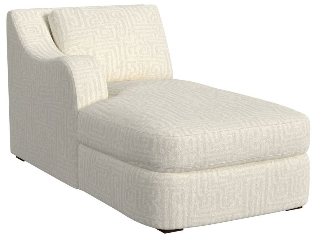 Big Wave Chaise, Left Arm Facing - Maze Oyster