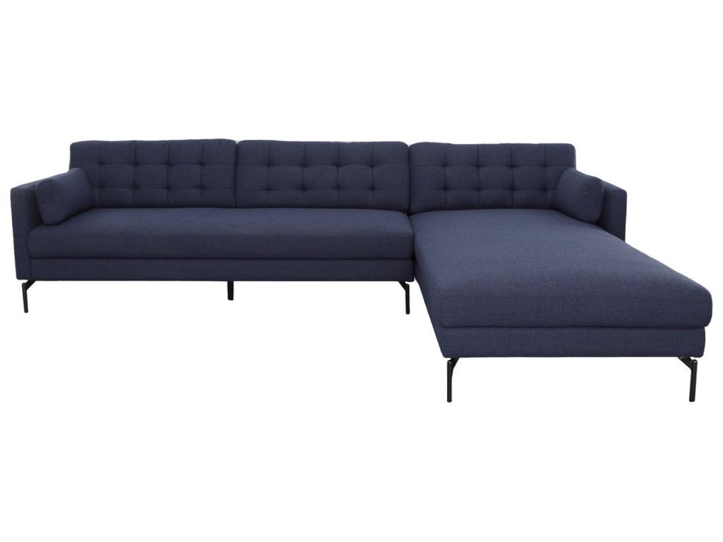 Ventura Chaise, Right Arm Facing - Blue