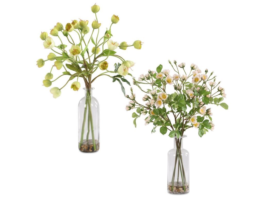 Tranquility Lenten Rose Bouquets, S/2