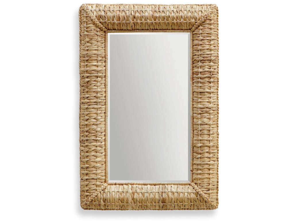 Twisted Seagrass Rectangle Mirror