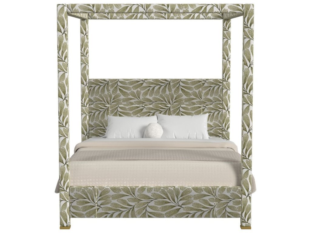 Hibernate Canopy Bed, King - Hedge Green , 2 Cartons