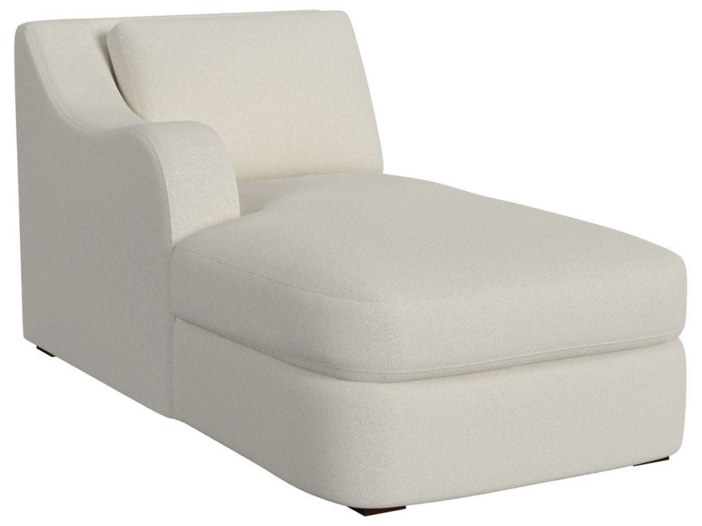 Big Wave Chaise, Left Arm Facing - Field Snow