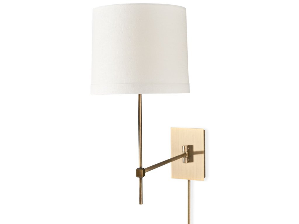 Swing Time, 1 Lt Sconce - Antique Brass, 2 Cartons