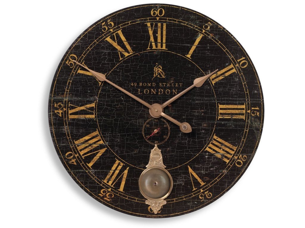 Bond Street 30" Wall Clock