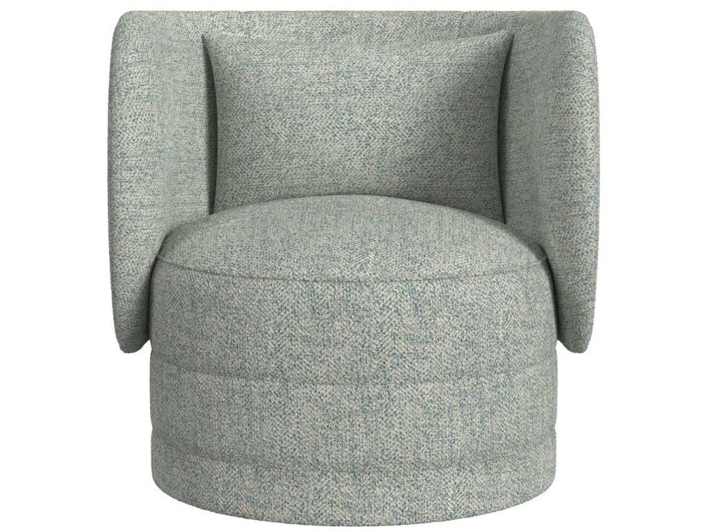 Sanctuary Swivel Chair - Tweedy Bird Sky