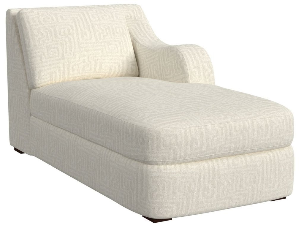 Big Wave Chaise, Right Arm Facing - Maze Oyster