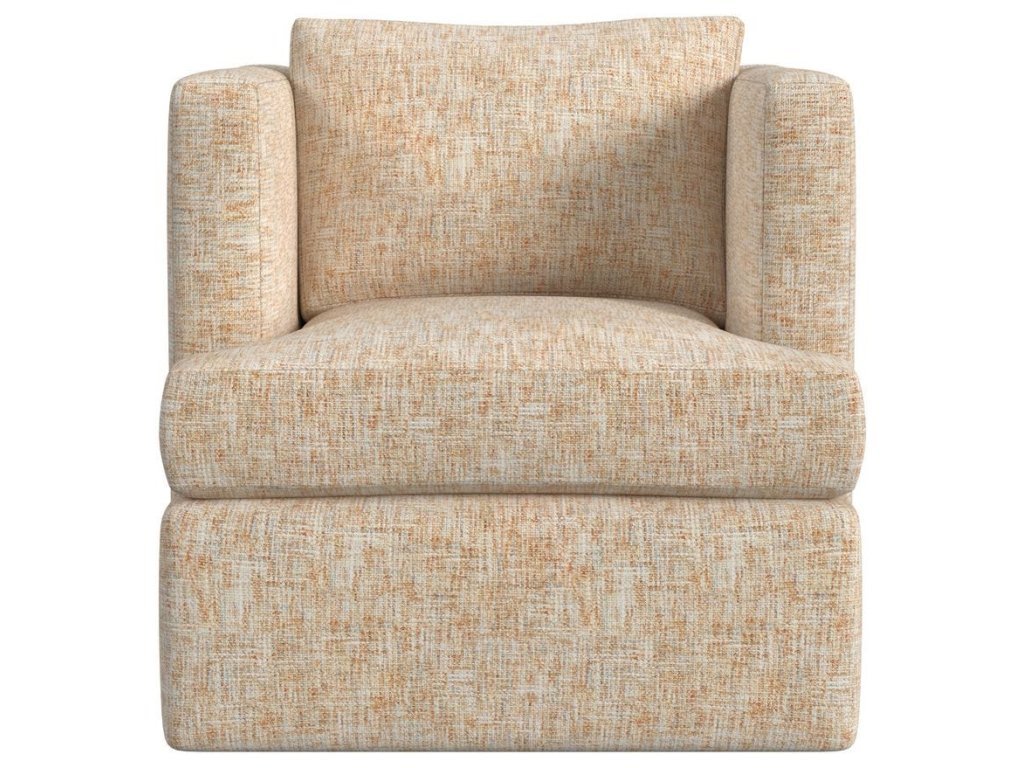 Elevated Swivel Chair - Thatched Butterscotch
