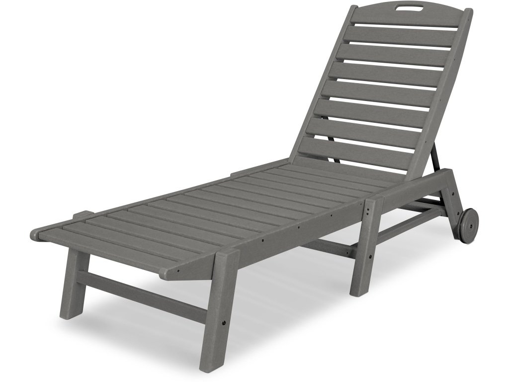 Nautical Chaise With Wheels