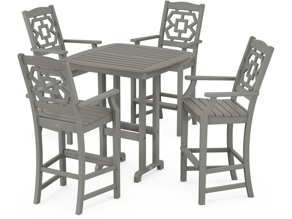 Chinoiserie 5-Piece Bar Set